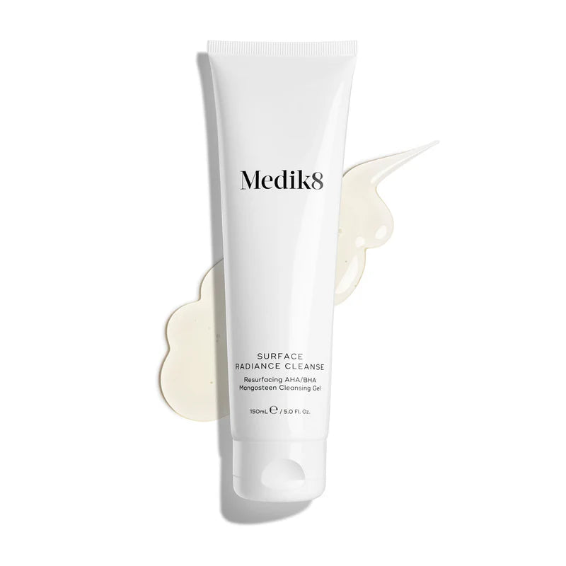 Medik8 Surface Radiance Cleanse tube on a white background